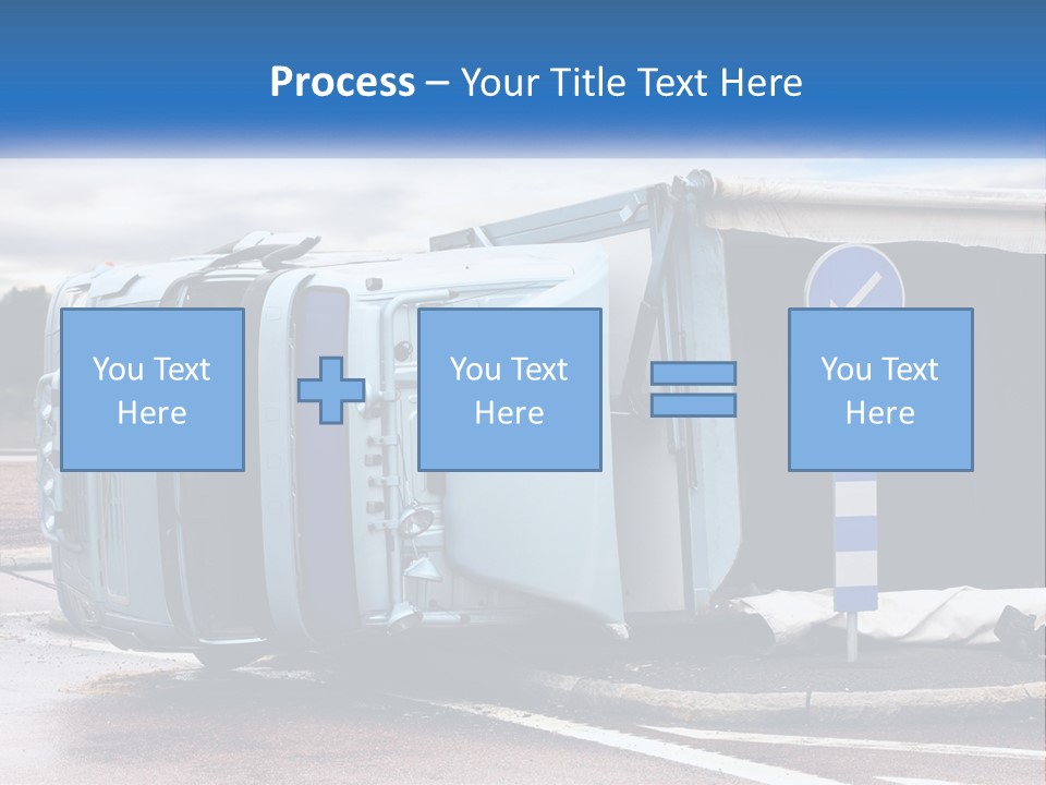 Danger Summer Freight PowerPoint Template