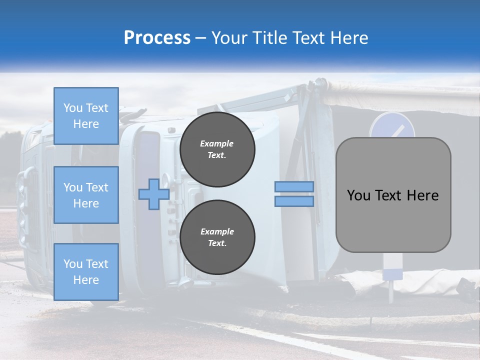 Danger Summer Freight PowerPoint Template