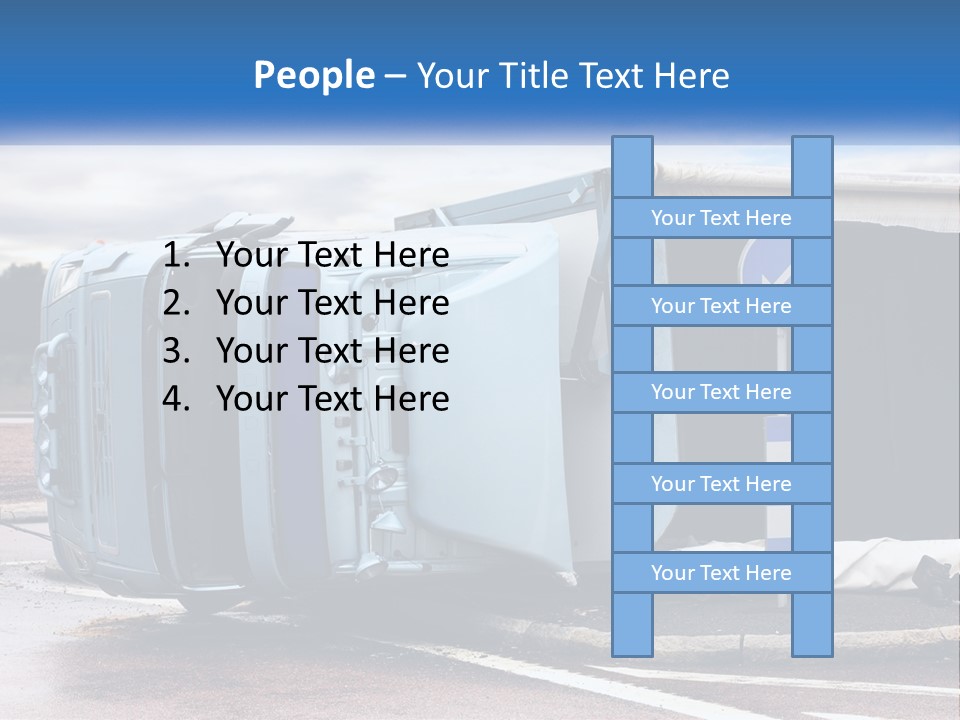 Danger Summer Freight PowerPoint Template