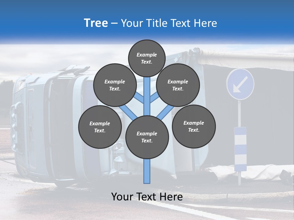 Danger Summer Freight PowerPoint Template