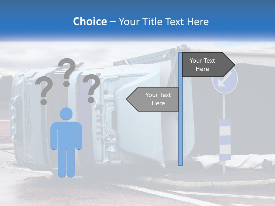 Danger Summer Freight PowerPoint Template