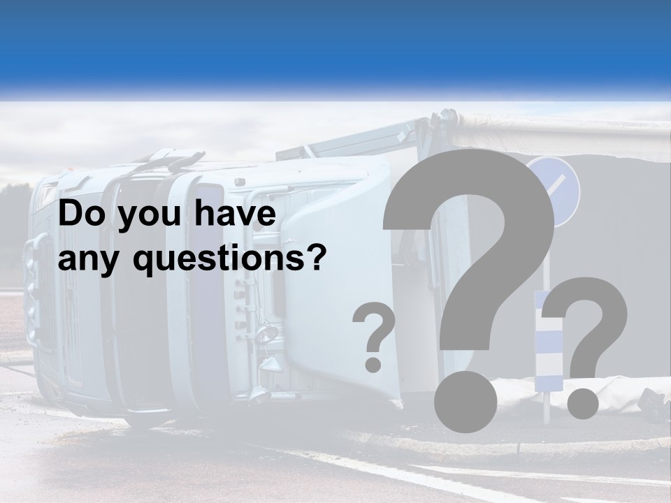 Danger Summer Freight PowerPoint Template