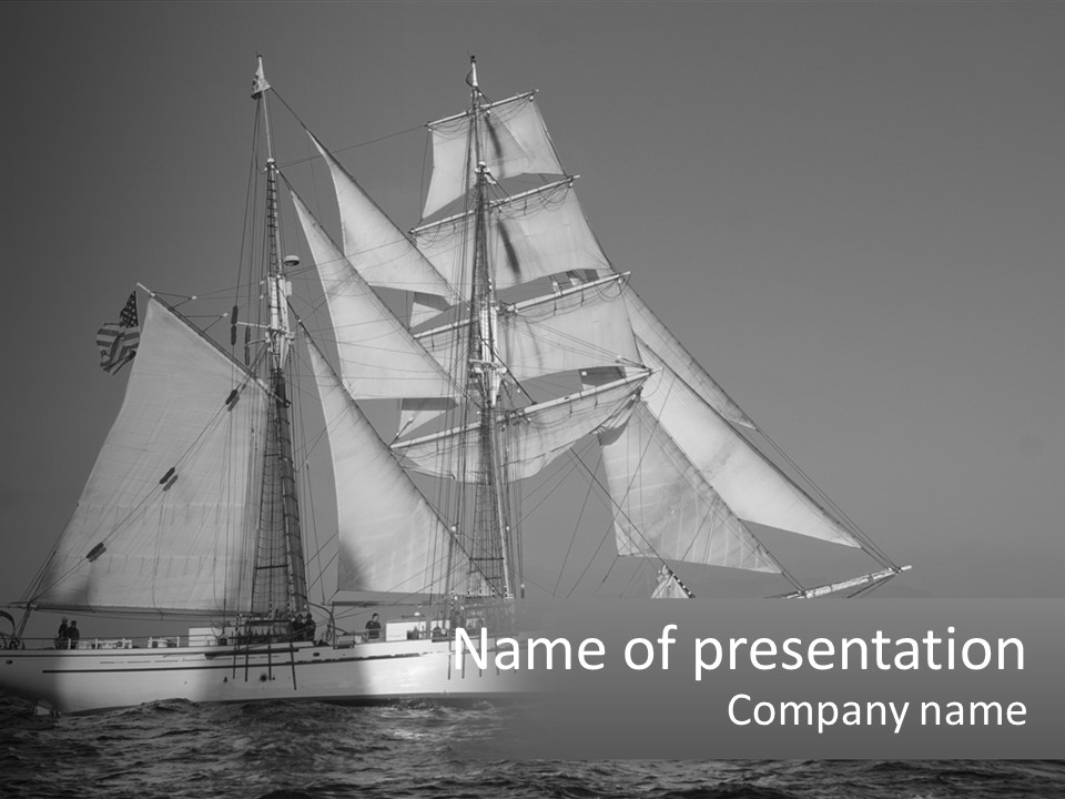 Navy Vessel Pirate PowerPoint Template