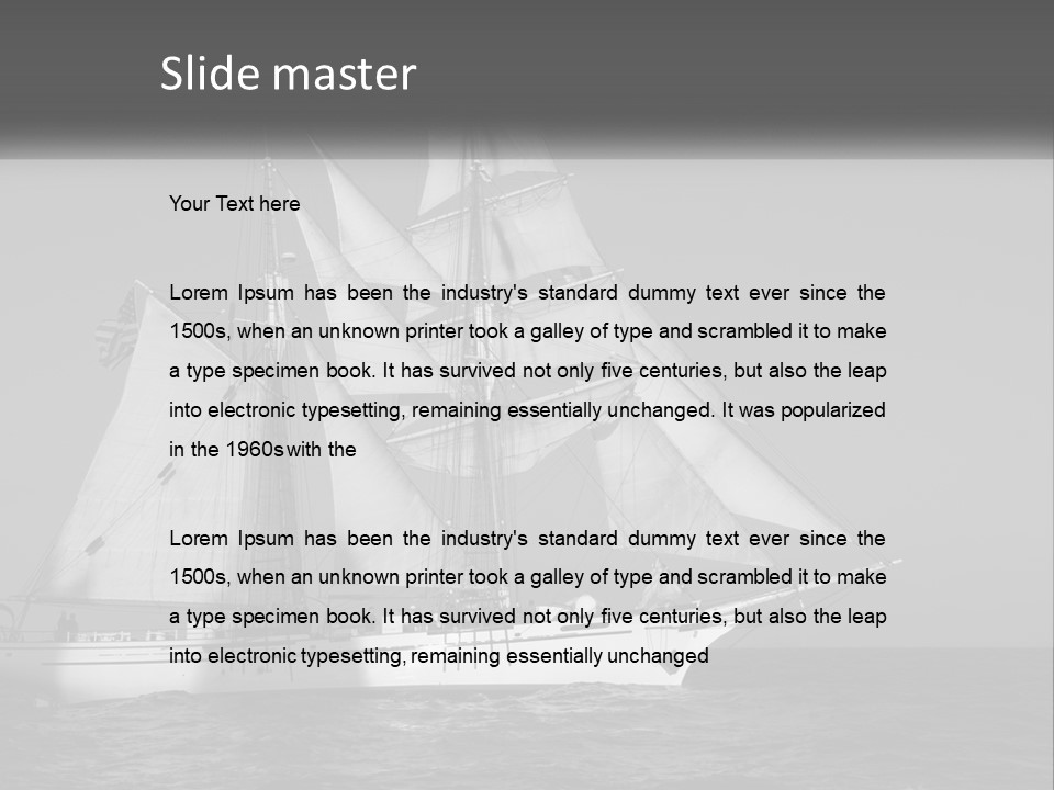 Navy Vessel Pirate PowerPoint Template