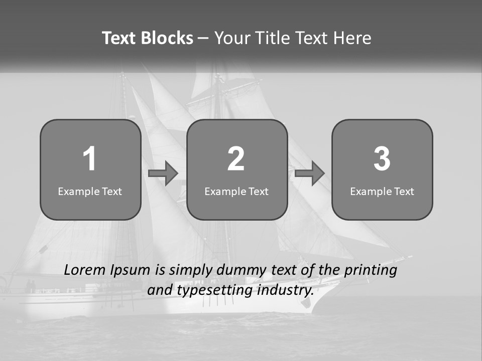 Navy Vessel Pirate PowerPoint Template