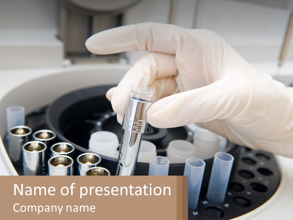 Test Biomedical Medicine PowerPoint Template