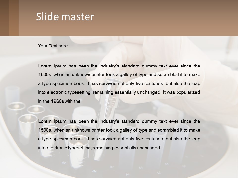 Test Biomedical Medicine PowerPoint Template