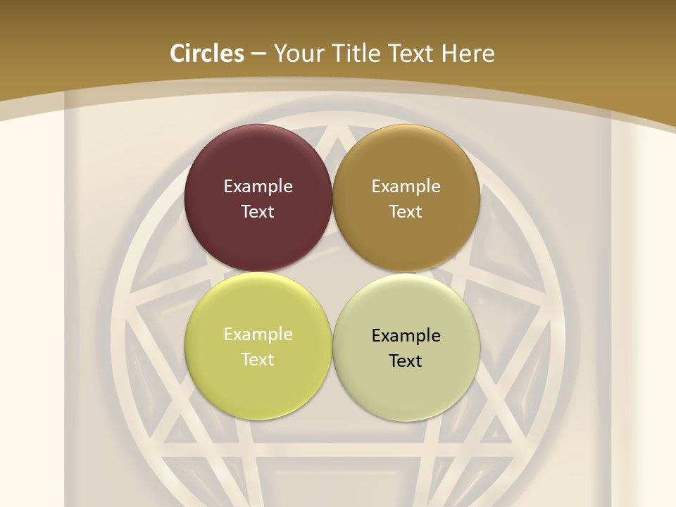 Sacred Gurdjieff Psychology PowerPoint Template