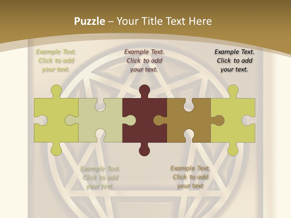 Sacred Gurdjieff Psychology PowerPoint Template