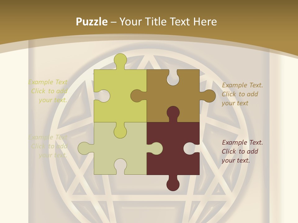 Sacred Gurdjieff Psychology PowerPoint Template