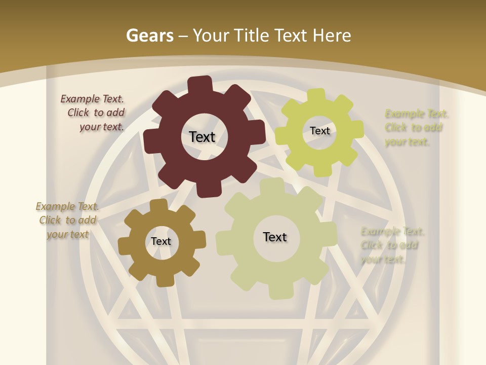 Sacred Gurdjieff Psychology PowerPoint Template