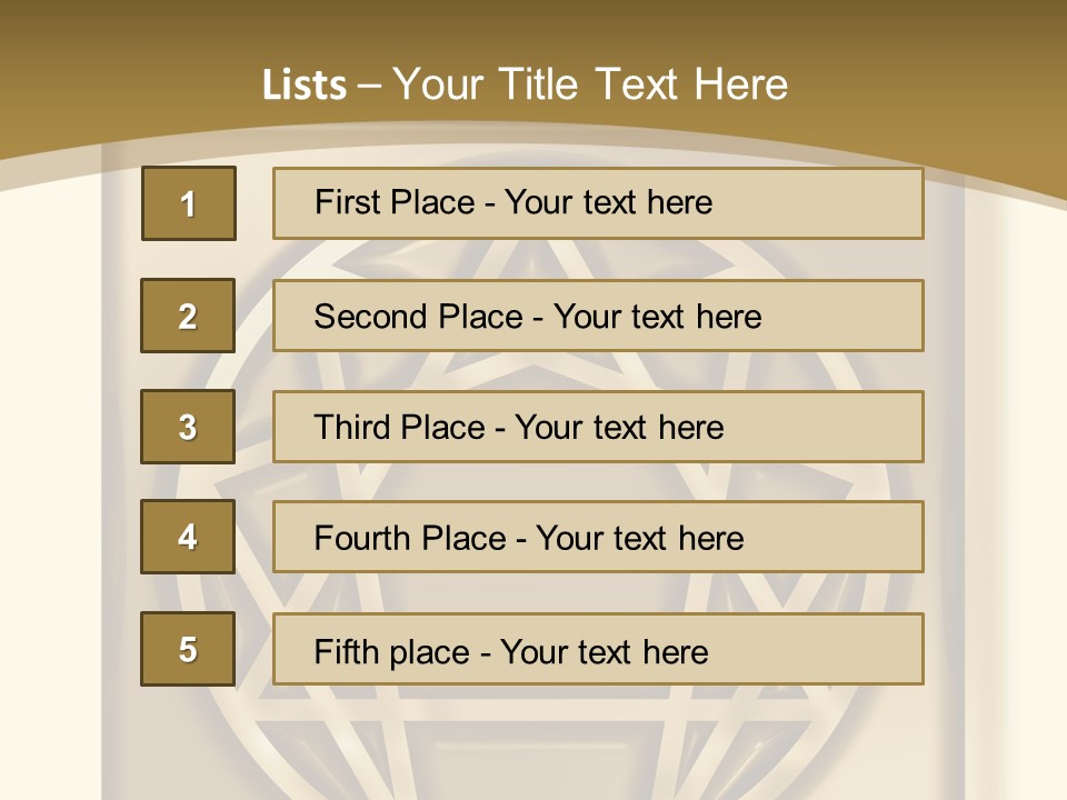 Sacred Gurdjieff Psychology PowerPoint Template