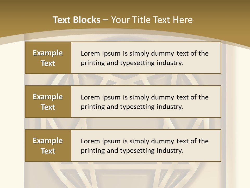 Sacred Gurdjieff Psychology PowerPoint Template