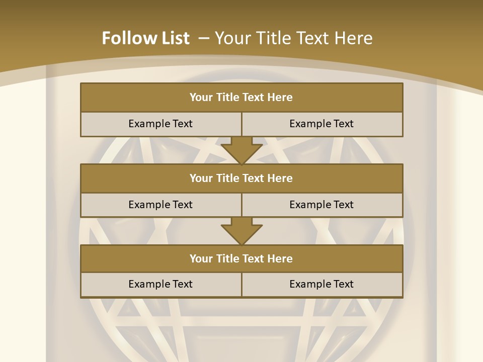 Sacred Gurdjieff Psychology PowerPoint Template