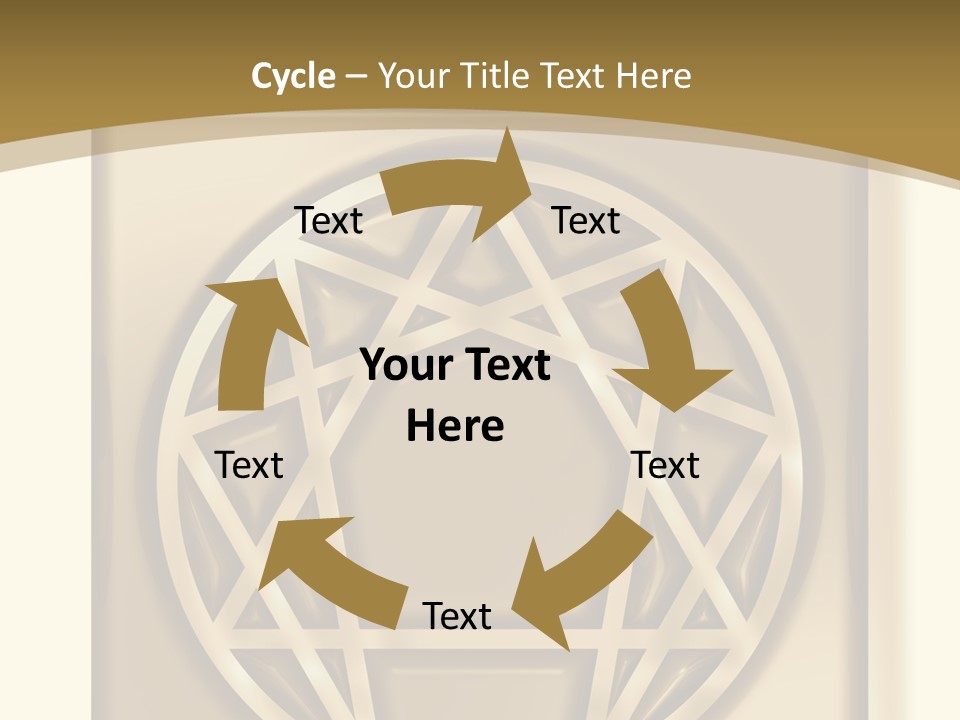 Sacred Gurdjieff Psychology PowerPoint Template