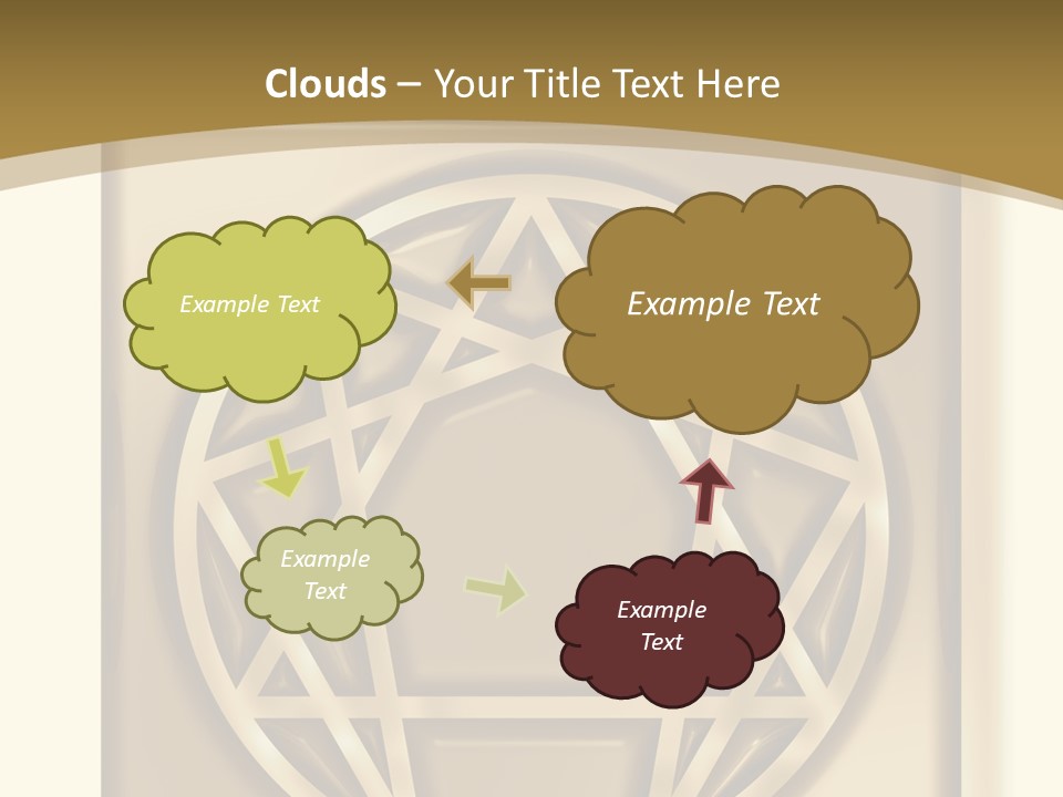 Sacred Gurdjieff Psychology PowerPoint Template
