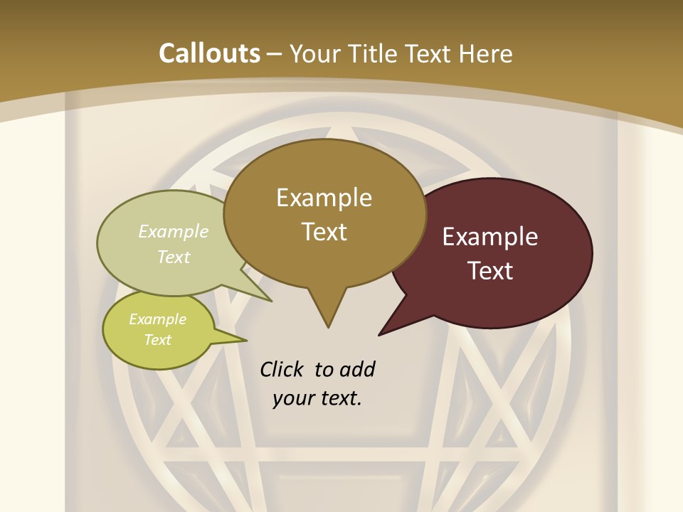 Sacred Gurdjieff Psychology PowerPoint Template