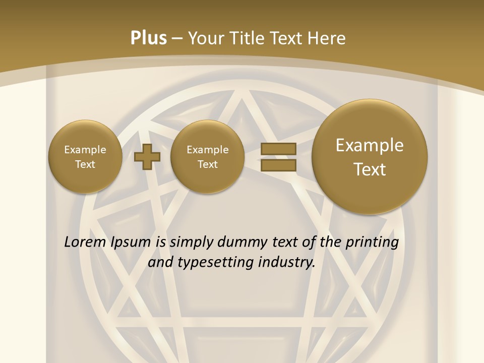 Sacred Gurdjieff Psychology PowerPoint Template