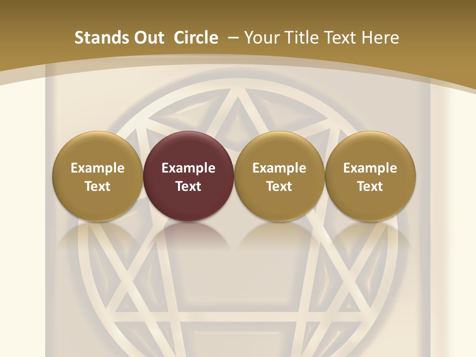 Sacred Gurdjieff Psychology PowerPoint Template