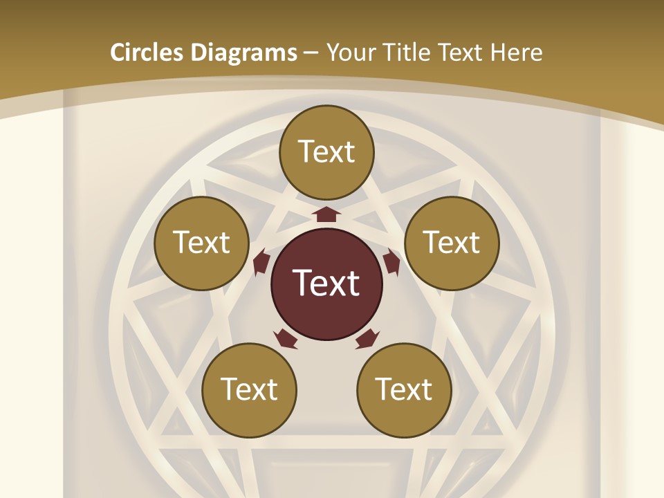 Sacred Gurdjieff Psychology PowerPoint Template