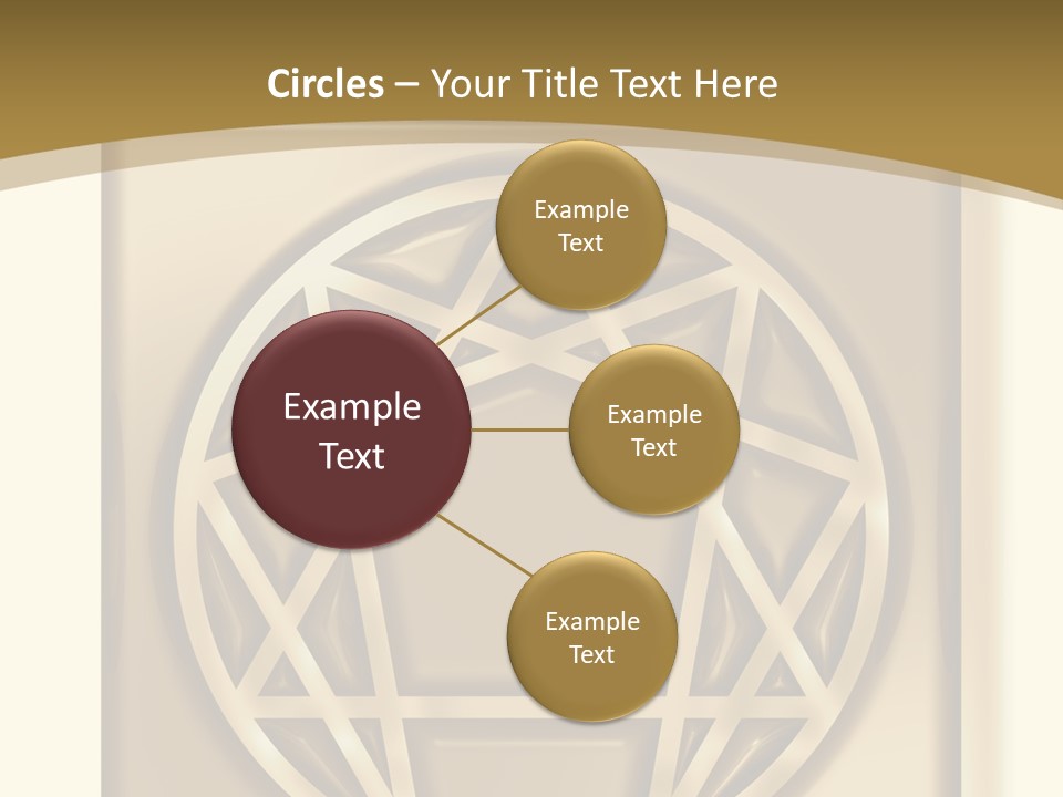 Sacred Gurdjieff Psychology PowerPoint Template