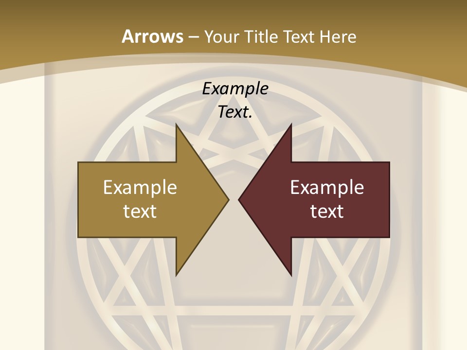 Sacred Gurdjieff Psychology PowerPoint Template