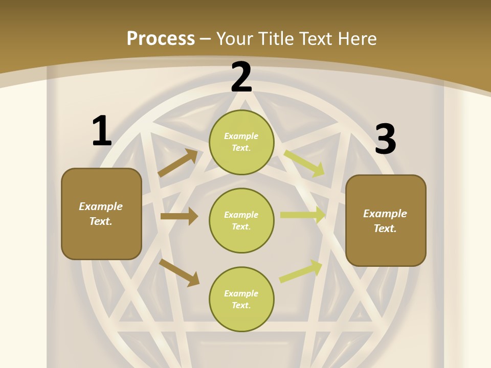 Sacred Gurdjieff Psychology PowerPoint Template