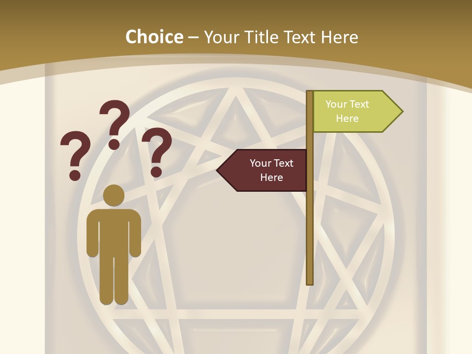 Sacred Gurdjieff Psychology PowerPoint Template