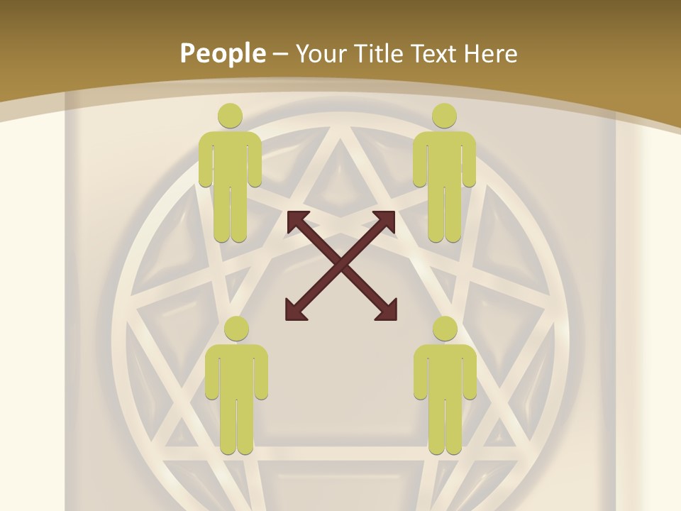 Sacred Gurdjieff Psychology PowerPoint Template