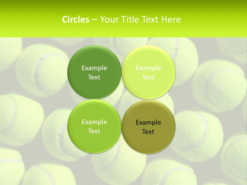 Tenis Tennis Exercise PowerPoint Template