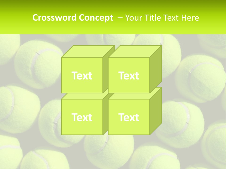 Tenis Tennis Exercise PowerPoint Template