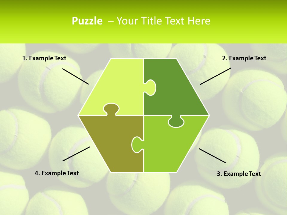 Tenis Tennis Exercise PowerPoint Template