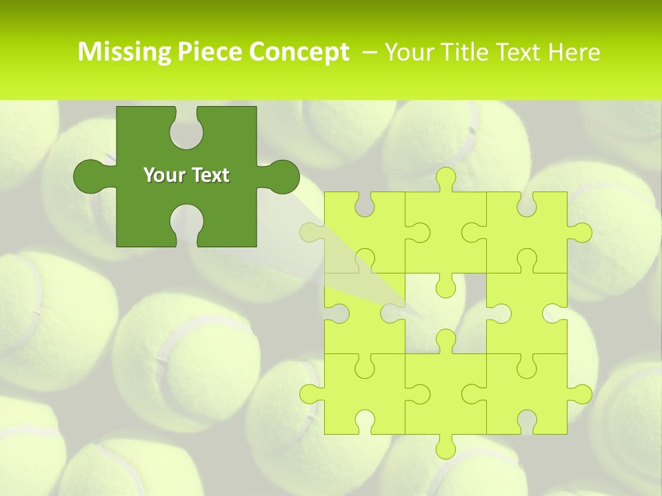 Tenis Tennis Exercise PowerPoint Template