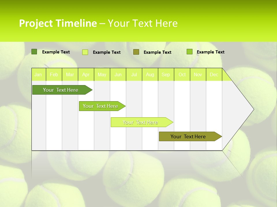 Tenis Tennis Exercise PowerPoint Template