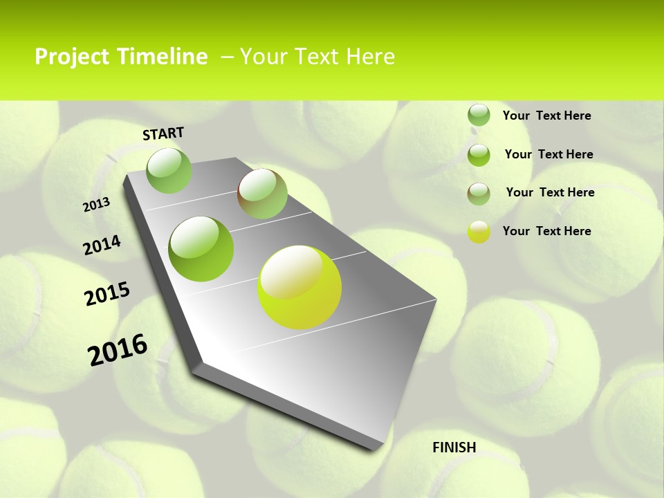Tenis Tennis Exercise PowerPoint Template