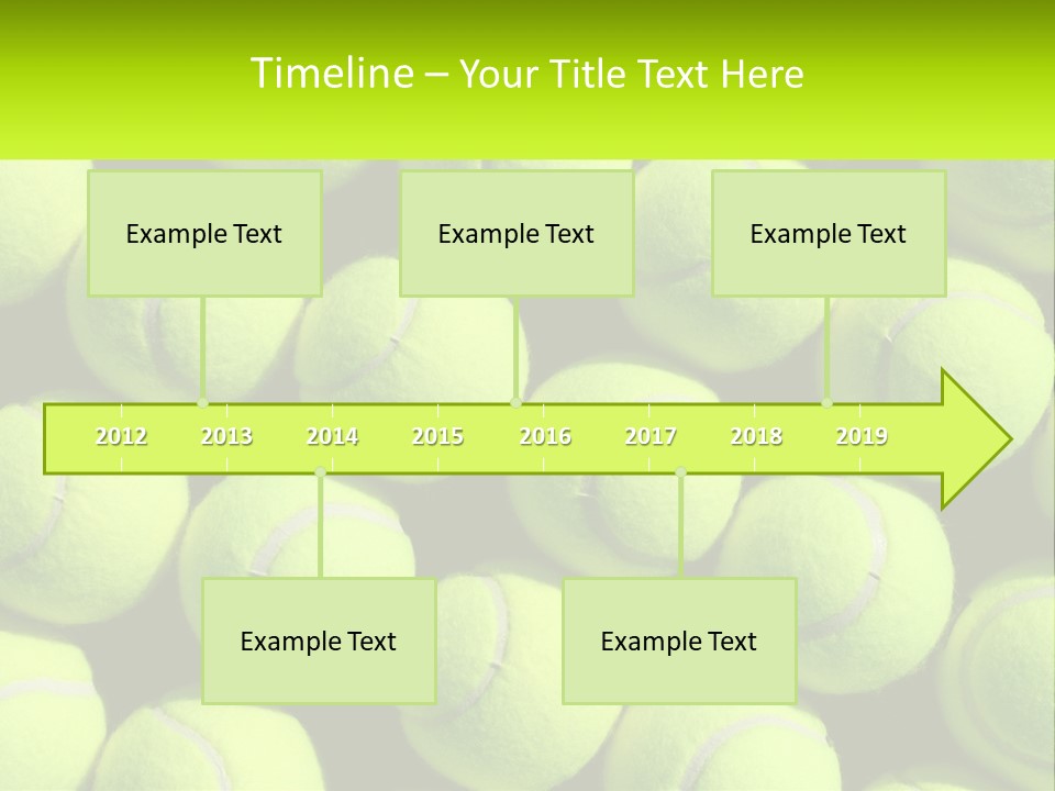 Tenis Tennis Exercise PowerPoint Template