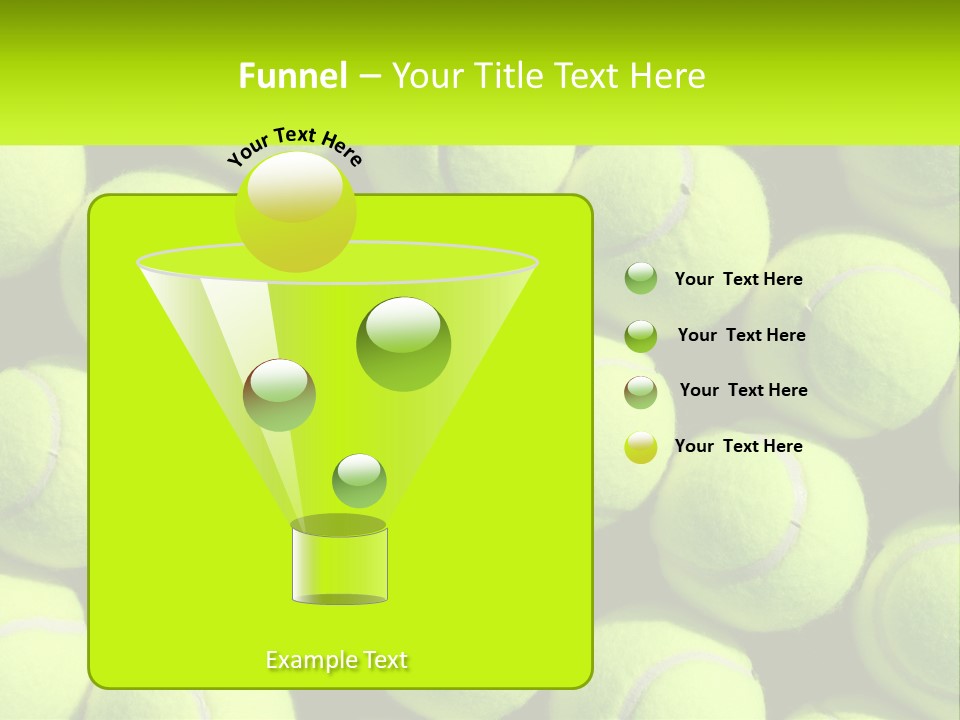 Tenis Tennis Exercise PowerPoint Template