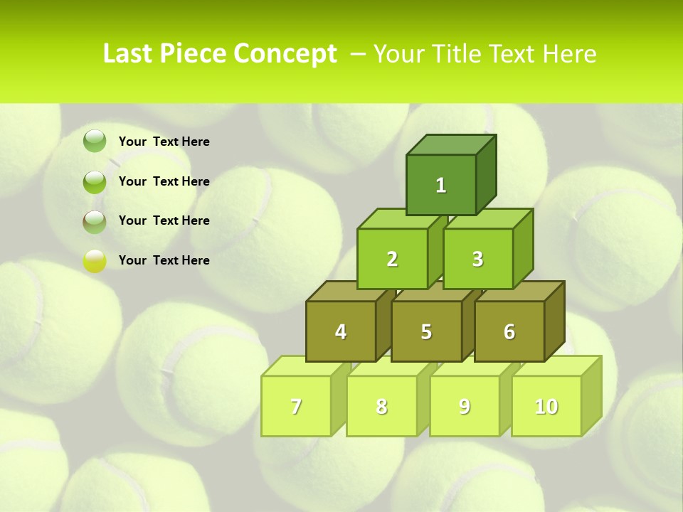 Tenis Tennis Exercise PowerPoint Template