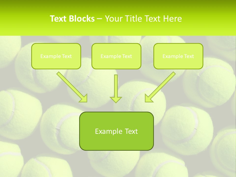 Tenis Tennis Exercise PowerPoint Template