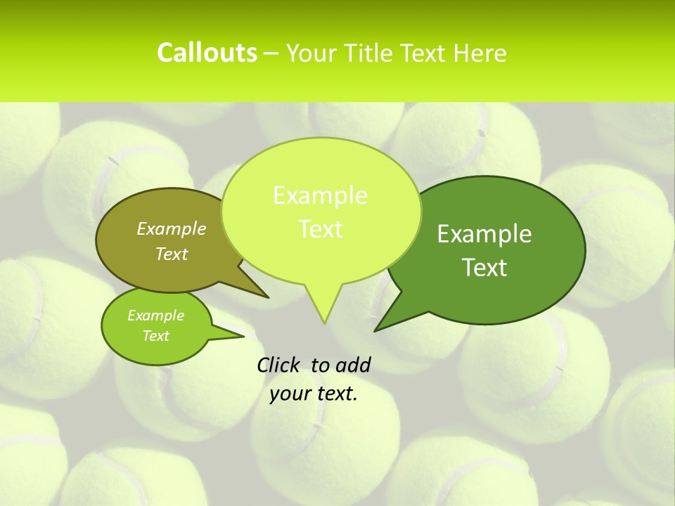 Tenis Tennis Exercise PowerPoint Template