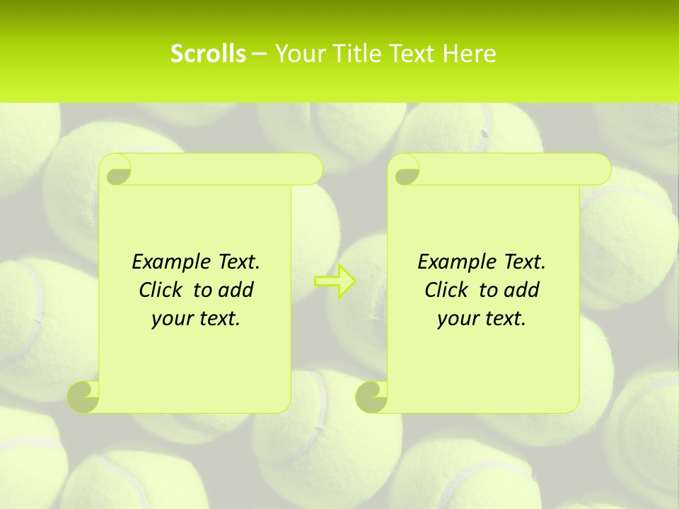 Tenis Tennis Exercise PowerPoint Template