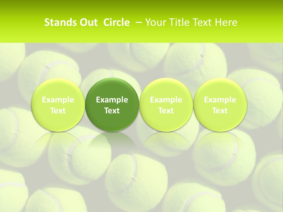 Tenis Tennis Exercise PowerPoint Template