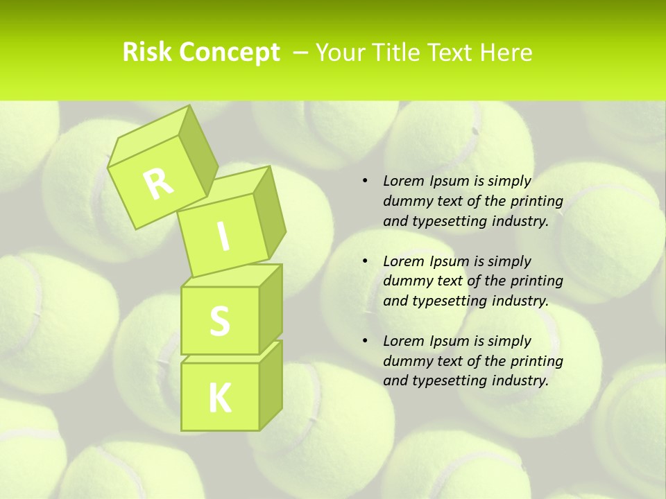 Tenis Tennis Exercise PowerPoint Template