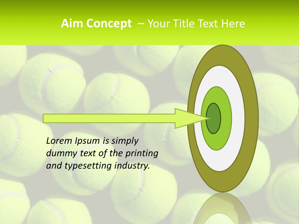 Tenis Tennis Exercise PowerPoint Template