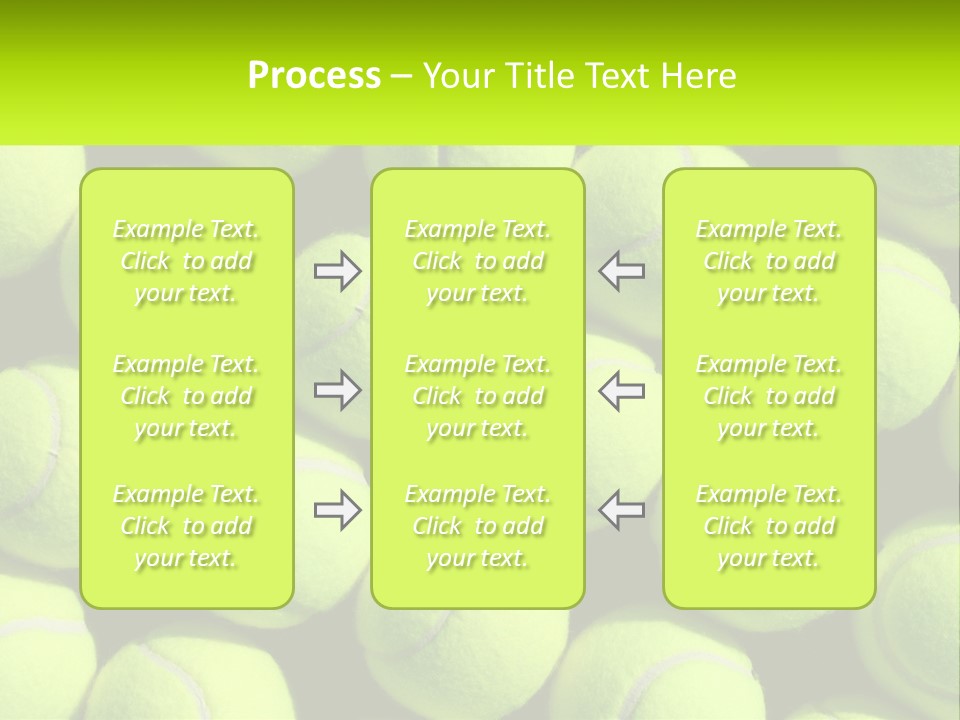 Tenis Tennis Exercise PowerPoint Template