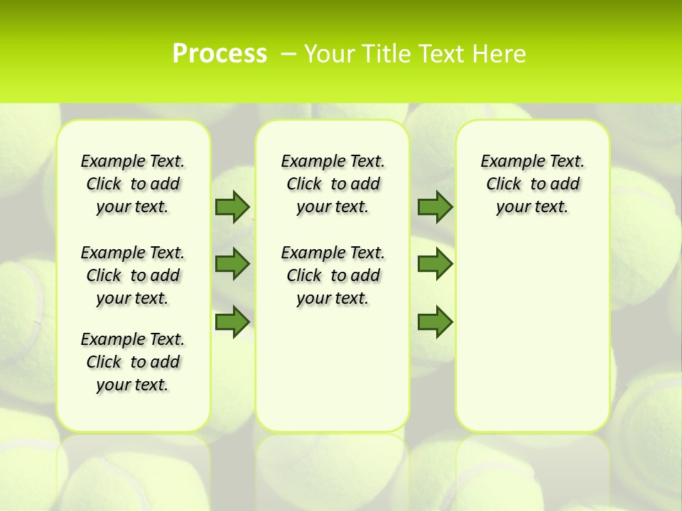 Tenis Tennis Exercise PowerPoint Template