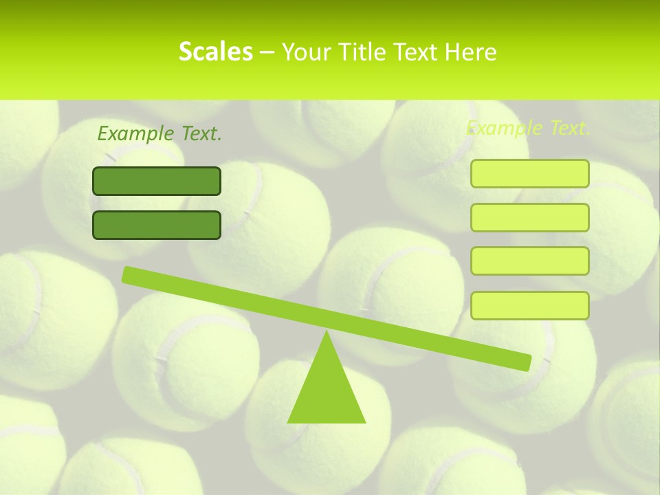 Tenis Tennis Exercise PowerPoint Template