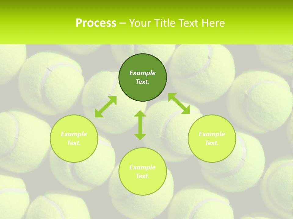 Tenis Tennis Exercise PowerPoint Template