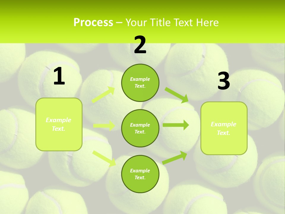 Tenis Tennis Exercise PowerPoint Template