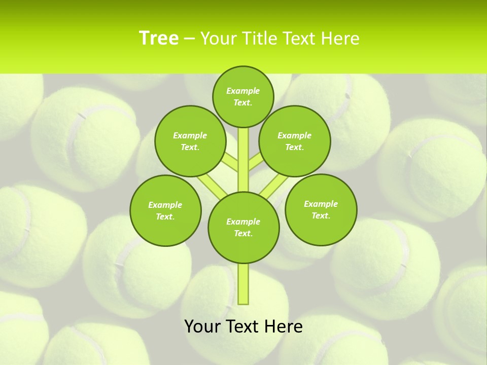 Tenis Tennis Exercise PowerPoint Template